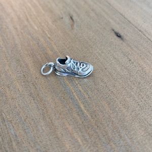 James Avery sterling silver running shoe charm